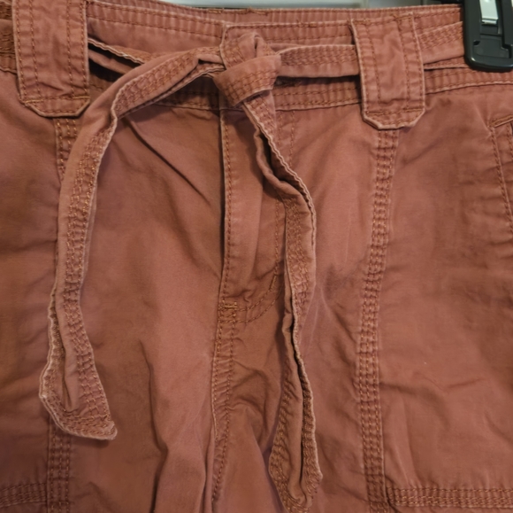 St. John's Bay Women's 8P Tie Waist Shorts - Picture 2 of 8